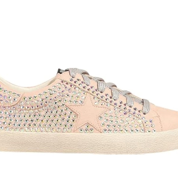 Mi.im Pink Rhinestone Star Sneakers – Worn Once, Size 8 - Picture 3 of 15